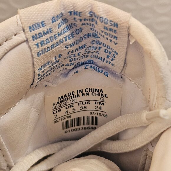 Custom Nike SB Dunk High Heels Blue & White Size US 7 | 4.5" Heel - Picture 12 of 16